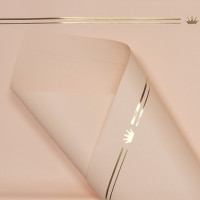 Пленка в листах Корона 58*58см 65 мкр ПЕРСИКОВЫЙ