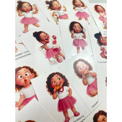 Набор открыток "Смешные девчонки"