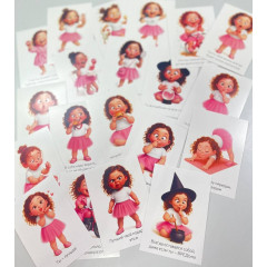 Набор открыток "Смешные девчонки"