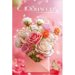 Открытка "С Юбилеем!"
