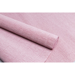Бумага гофрированная простая 180гр 17Е/1 серо-розовая