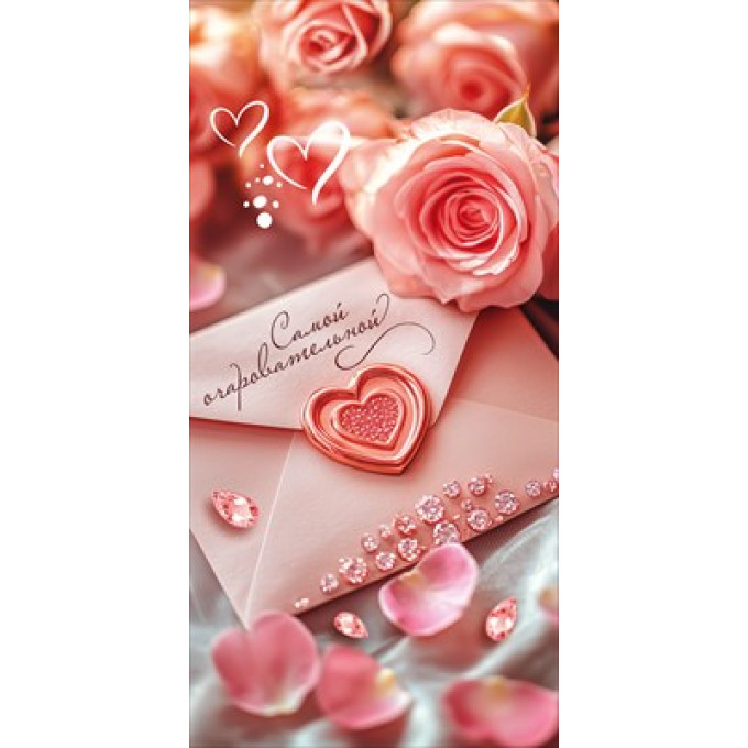 Конверт для денег "Самой очаровательной"