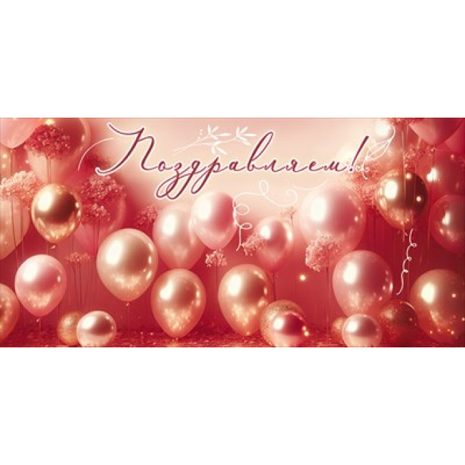 Конверт для денег "Поздравляем!"