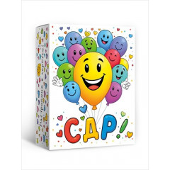 Коробка подарочная с открыткой "С ДР!"