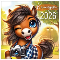 Календарь настенный перекидной 2026 (символ года)
