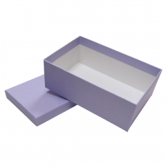 Коробка подарочная Прямоугольник 28*15,5*11,5 см СВЕТЛО-СИРЕНЕВЫЙ