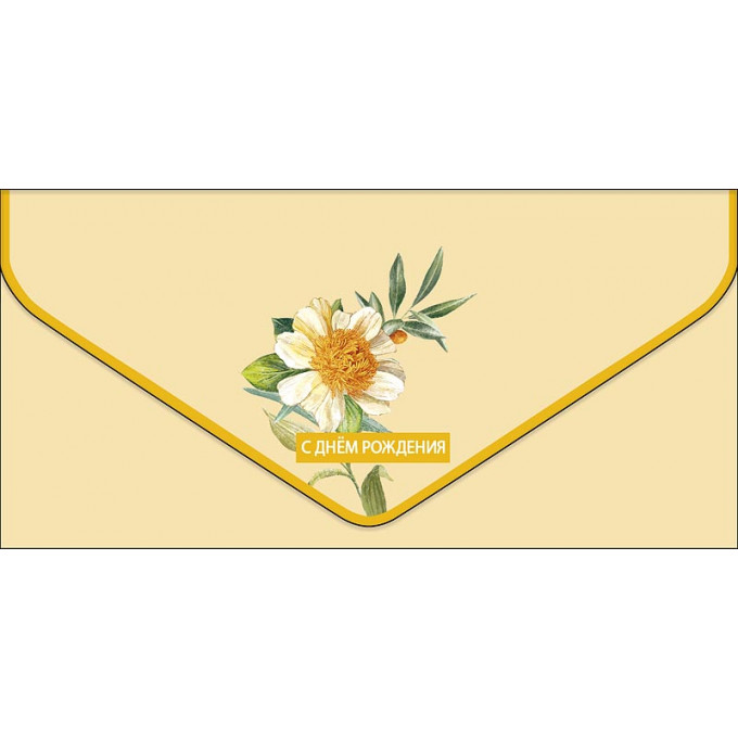 Конверт для денег С Днем рождения