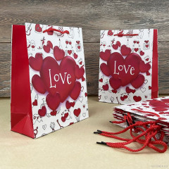 Пакет подарочный 31*40*12 LUX 10331-23 (9767XL) 12шт