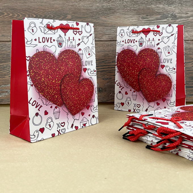 Пакет подарочный 31*40*12 LUX 10331-23 (9767XL) 12шт