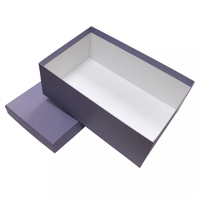 Коробка подарочная Прямоугольник 24*15,5*9,5 см ТЕМНО-ФИОЛЕТОВЫЙ