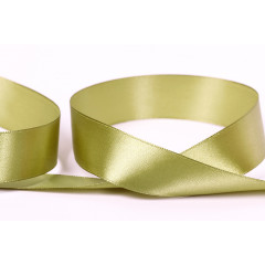 Лента атласная 20мм*25 Y Светлый хаки