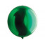 Воздушный шар без рисунка 3D СФЕРА 10" Металлик зеленый/Green
