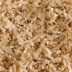 Наполнитель для коробок пергамент небеленый (бело-бежевый) 100гр.