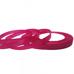 Лента атласная 10мм*25 Y Малина