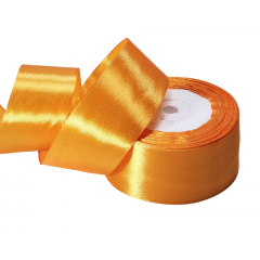 Лента атласная 40мм*25 Y Оранжевый
