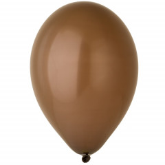 Воздушный шар латексный без рисунка  12"/48 Пастель Brown