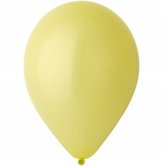 Воздушный шар латексный без рисунка 12" Стандарт Macaron Lemon