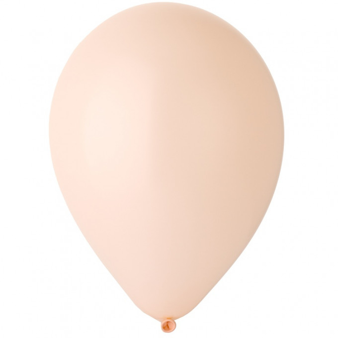 Воздушный шар латексный без рисунка 12" Стандарт Macaron Peach
