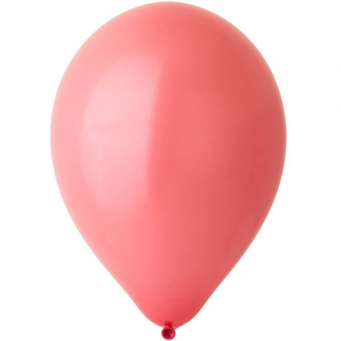 Воздушный шар латексный без рисунка12" Стандарт Macaron Strawberry