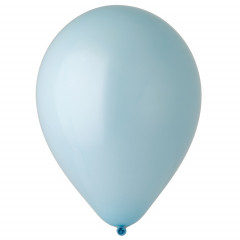 Воздушный шар латексный без рисунка 12" Стандарт Macaron Sky Blue