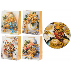 Пакет подарочный 26*32*12 см НОВЫЙ ГОД