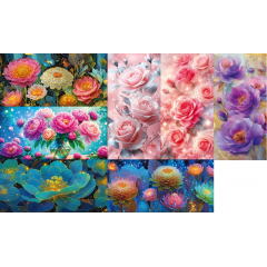 Конверт для денег Без надписи Микс (7в*3)