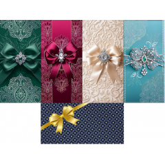 Конверт для денег Без надписи Микс (5в*4)