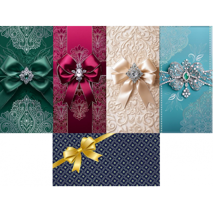 Конверт для денег Без надписи Микс (5в*4)