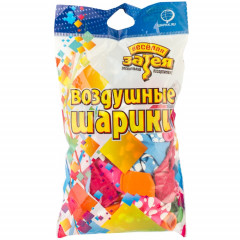 Воздушный шар латексный с рисунком 12" пастель шелкография С Днем рождения Мыльные Пузыри