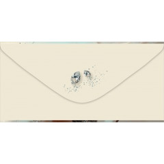 Конверт для денег без надписи (белая роза)