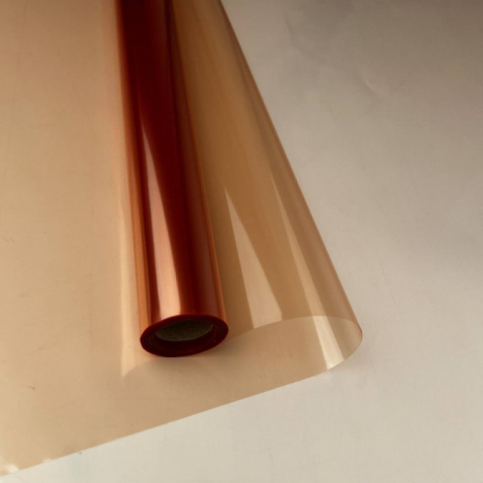 Пленка в рулоне CRISTAL  58см*10м МЕДНЫЙ