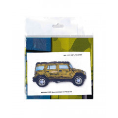 Воздушный шар фольгированный 38"/96 см Фигура Джип военный