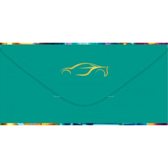 Конверт для денег без надписи (машина)