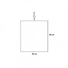 Пакет прозр/прозр 50*60 см