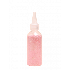Блестки с дозатором 80гр СВЕТЛО-РОЗОВЫЕ флуоресцентные