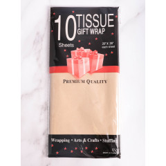 Бумага тишью 51*66 см НАТУРАЛЬНЫЙ 10 листов