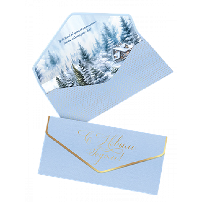 Конверт для денег С Новым годом!