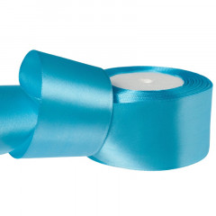Лента атласная 50мм*25 Y Голубой