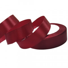 Лента атласная 25мм*25 Y Бордовый