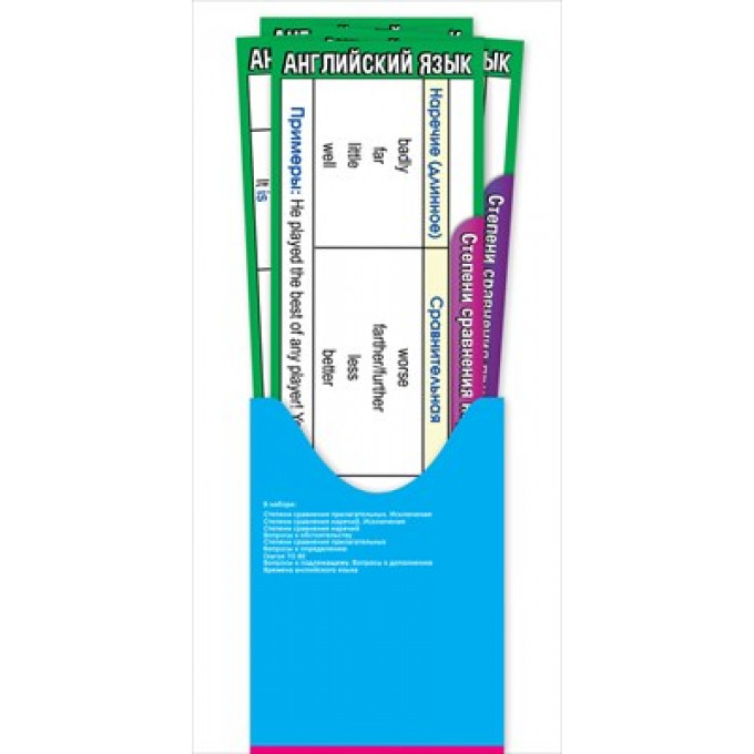 Набор IQ закладок "Английский язык" (продвинутый уровень)