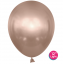 Воздушный шар латексный  12''/30 см хром Шампань лайт, 50 шт