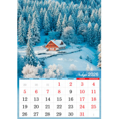 Календарь перекидной на спирали на 2026 год А3 Природа. Прекрасный луг