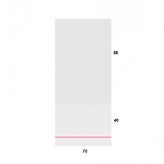 Пакет с клеевым клапаном 7*8 см 100шт