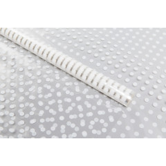 Пленка цветная 70см/200гр Бисер белый
