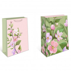Набор пакетов подарочнных 11,5*14,5*6,5 см ОТТЕНКИ НЕЖНОСТИ Микс (2в*3)