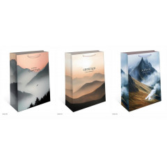 Набор пакетов подарочных 26*32*12 см ВЕТЕР СВОБОДЫ Микс (3в*2)