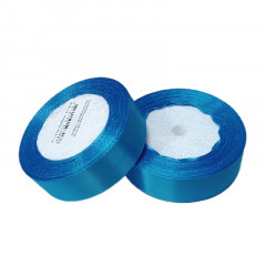 Лента атласная 25мм*25 Y Лазурный