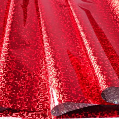 Пленка голография 70см*8м КРАСНЫЙ