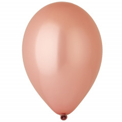 Воздушный шар латексный без рисунка 12"/71 Металлик Розовое золото/Rose Gold