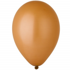 Воздушный шар латексный без рисунка 12"/76 Пастель Кофе Мокко/ Mocha